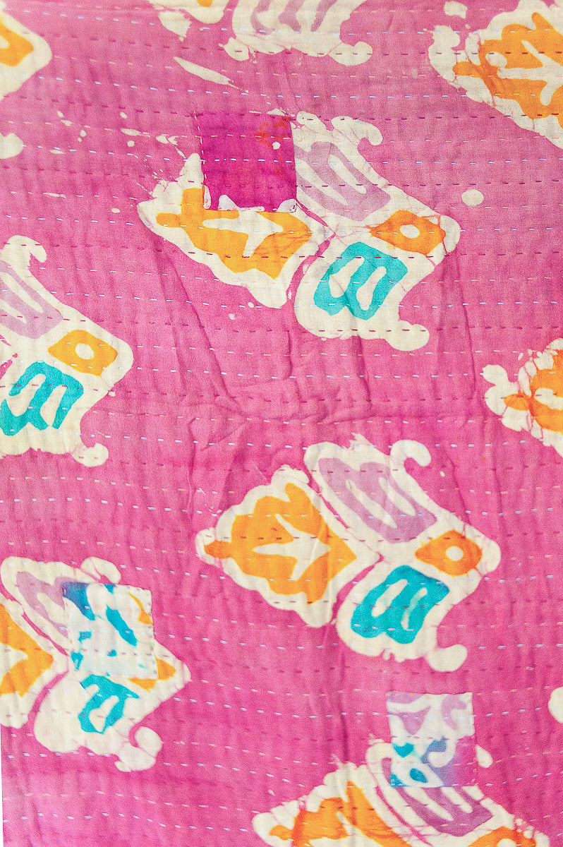 Dear No. 2 Kantha Baby Blanket