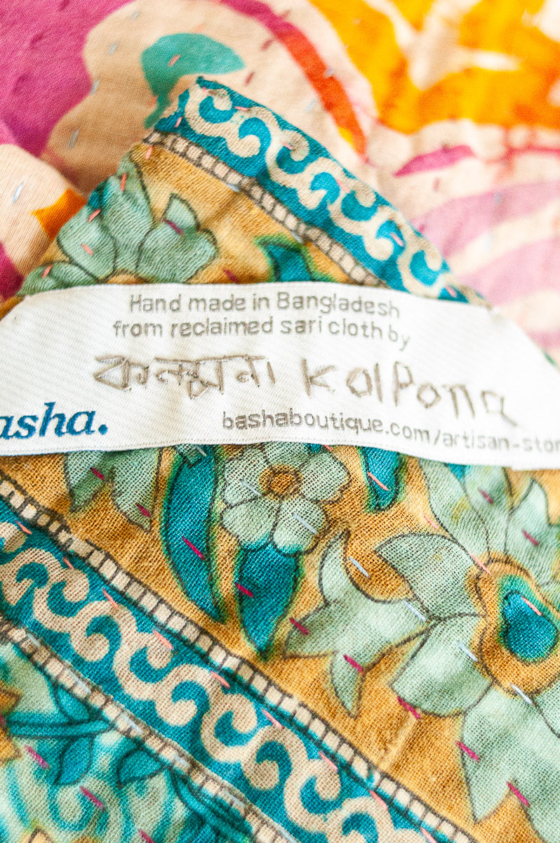 Dear No. 2 Kantha Baby Blanket