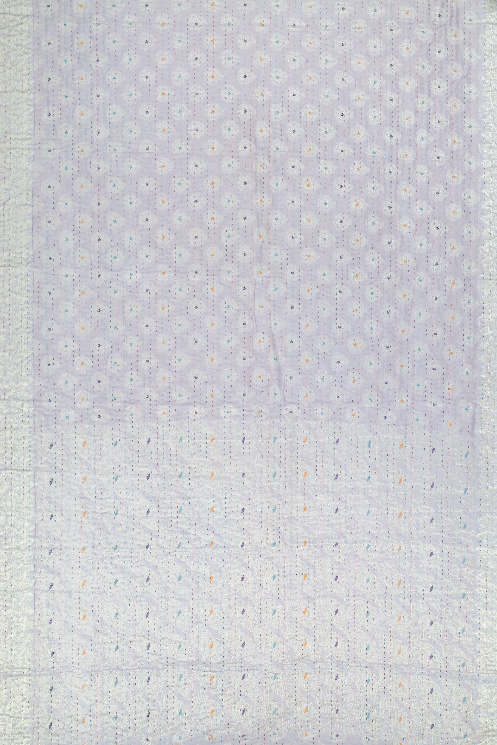 Dear No. 4 Silk Blend Kantha Throw