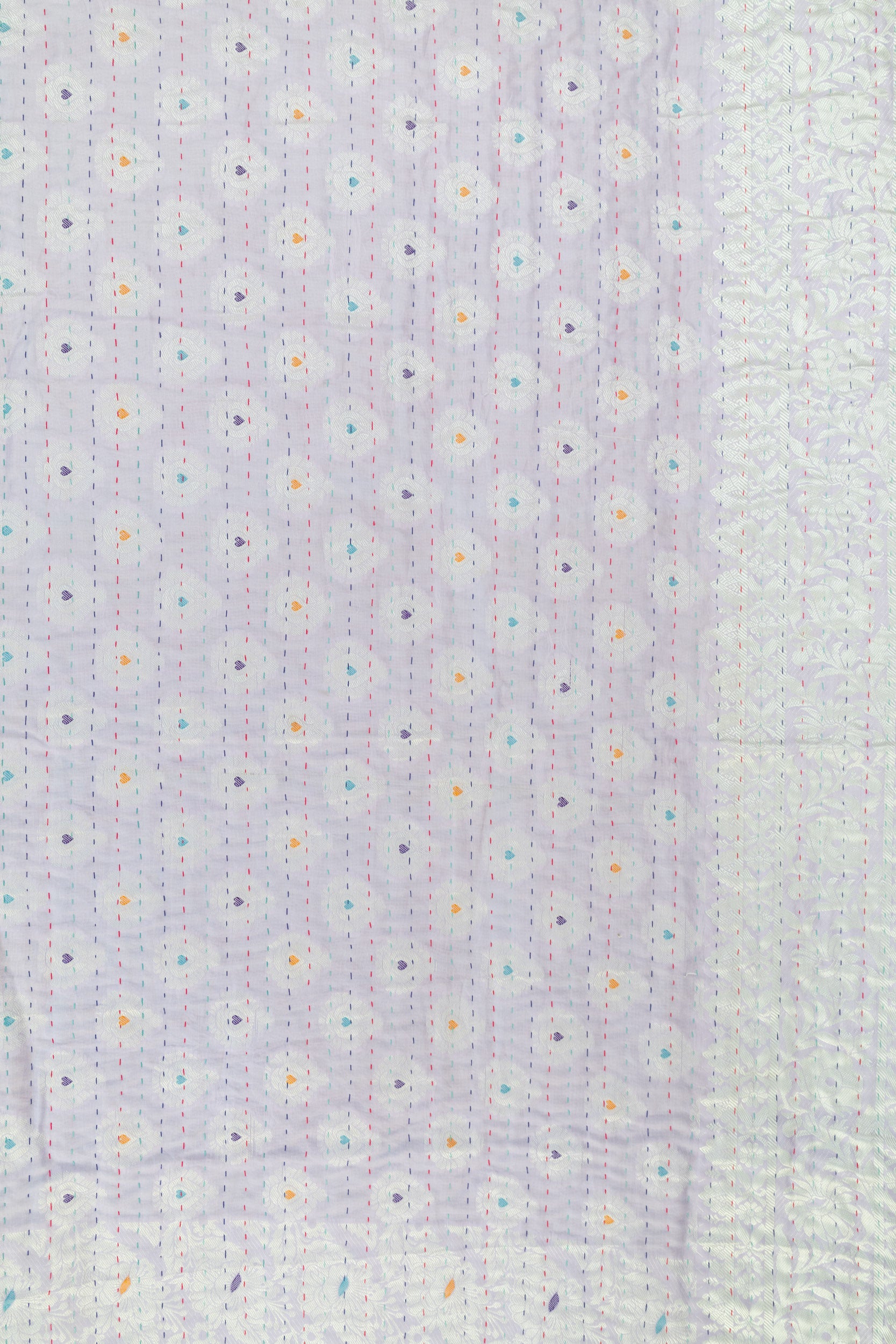 Dear No. 4 Silk Blend Kantha Throw