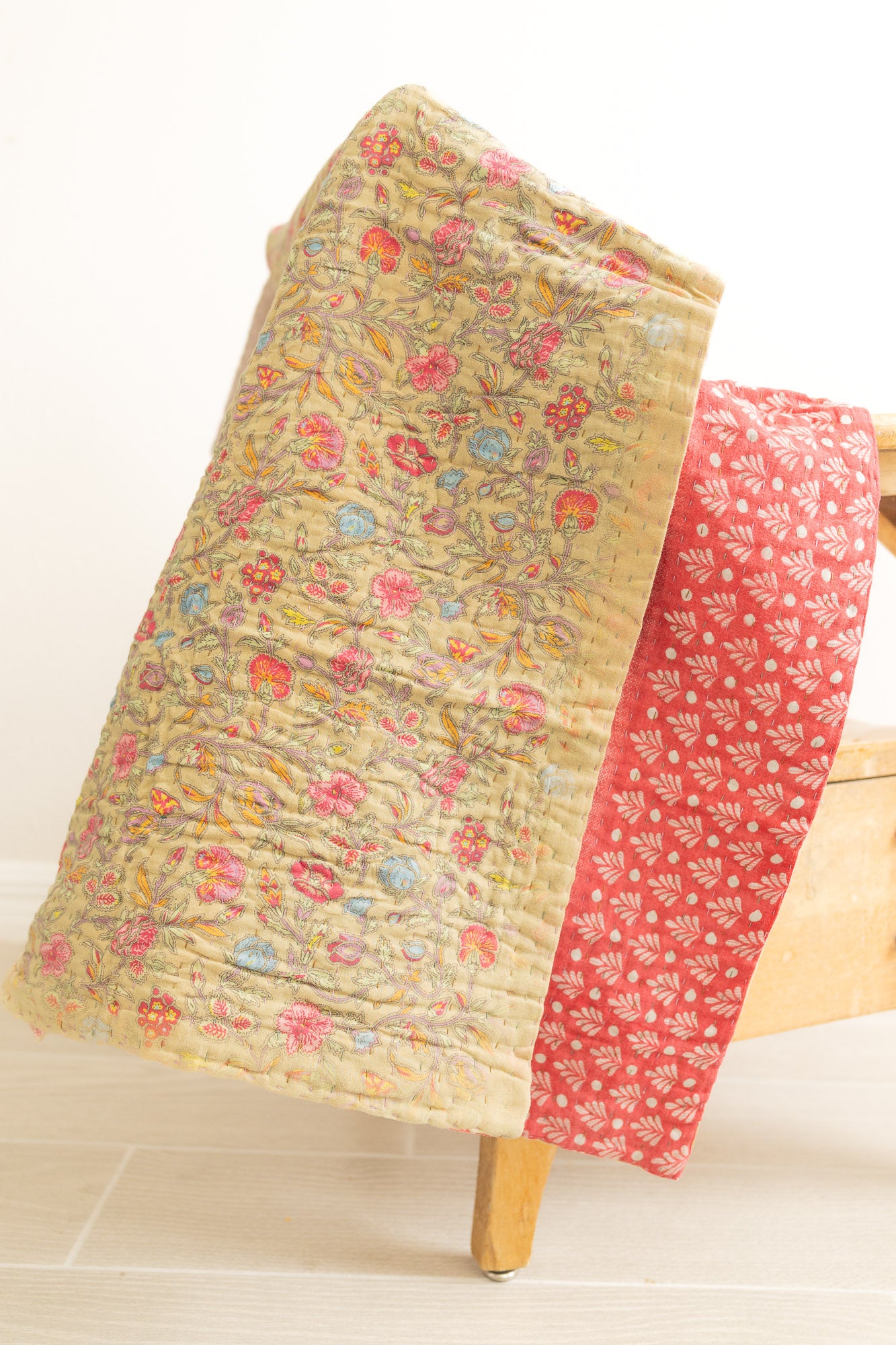 dignify Kantha Baby Blanket Quilt