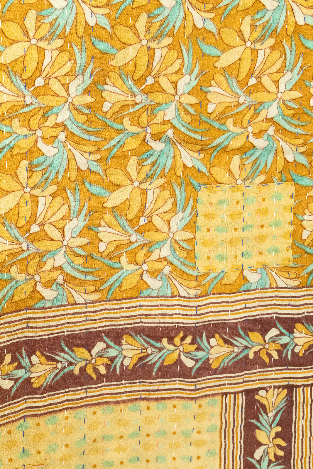 Dear No. 5 Kantha Baby Blanket