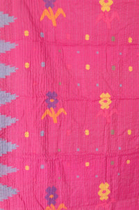 Dear No. 5 Silk Blend Kantha Throw Blanket