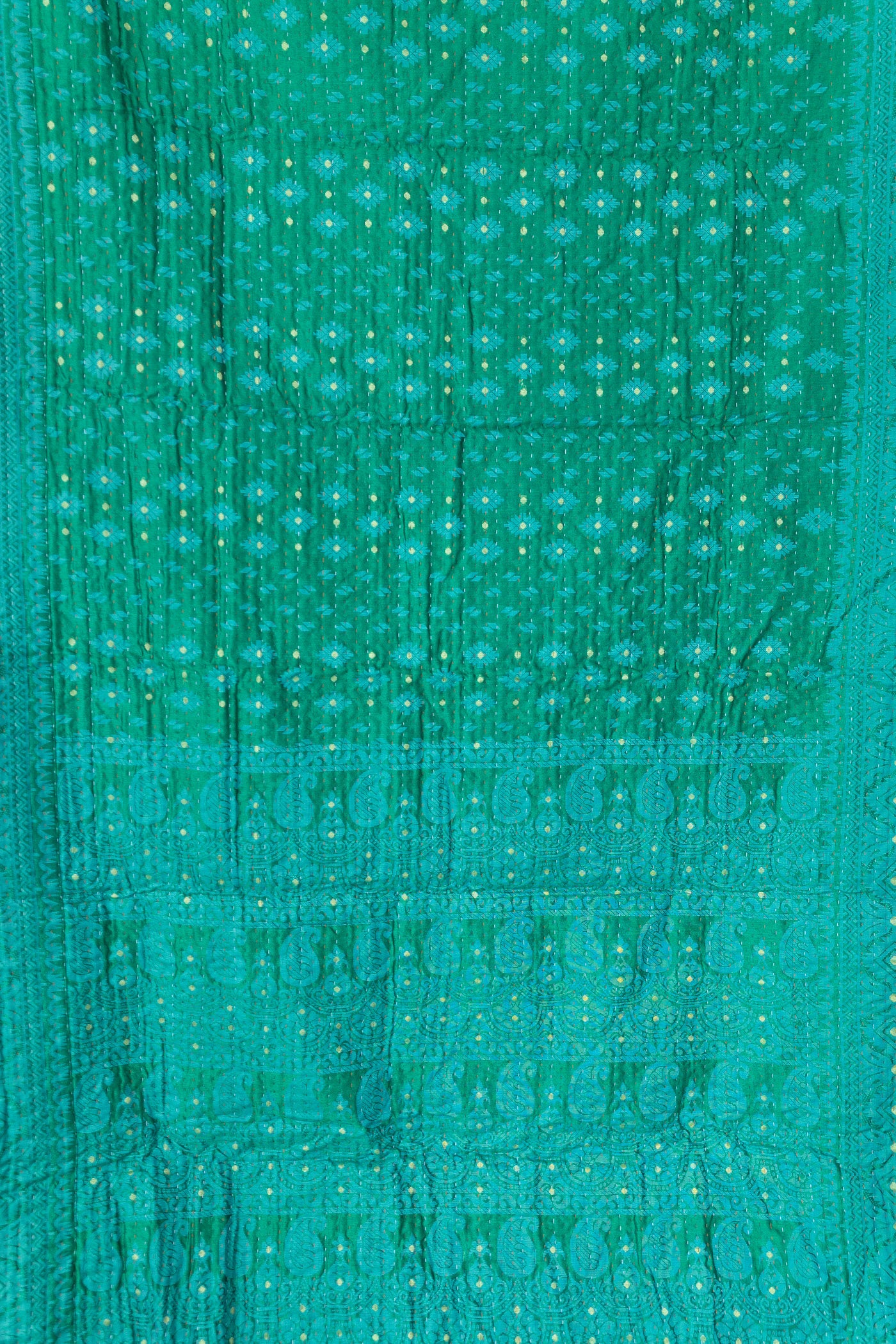 Dear No. 5 Silk Blend Kantha Throw Blanket