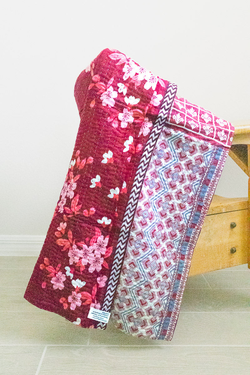 Dear No. 6 Kantha Baby Blanket