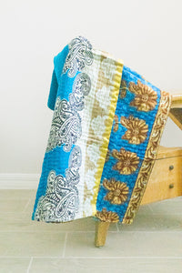 dignify Kantha Baby Blanket Quilt