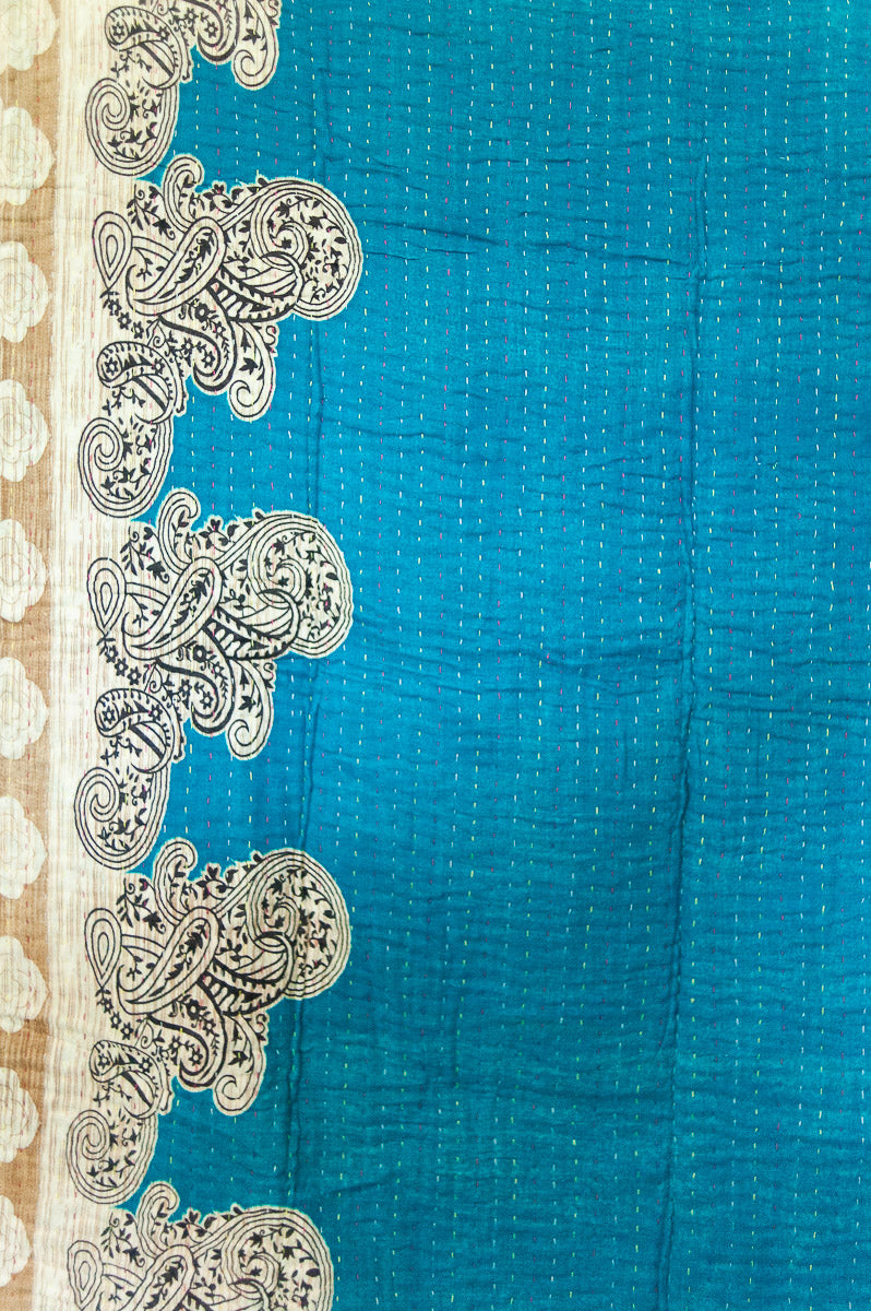 Dear No. 7 Kantha Baby Blanket