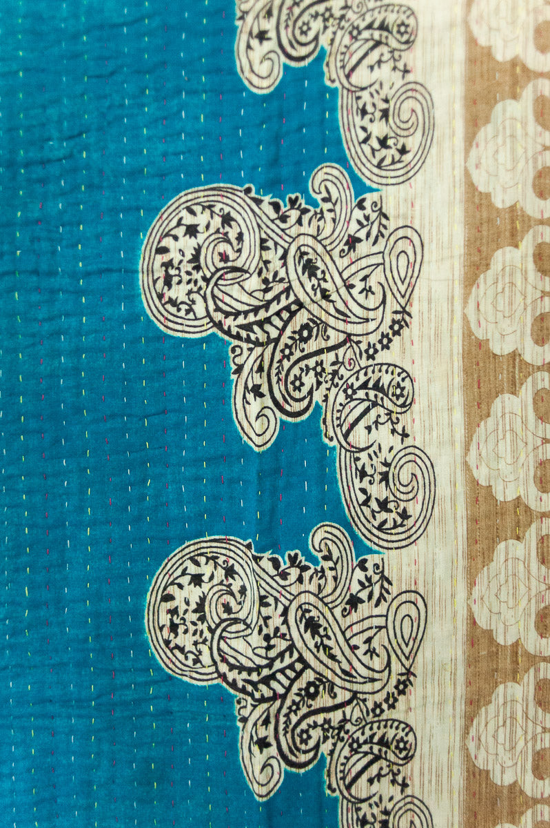 Dear No. 7 Kantha Baby Blanket