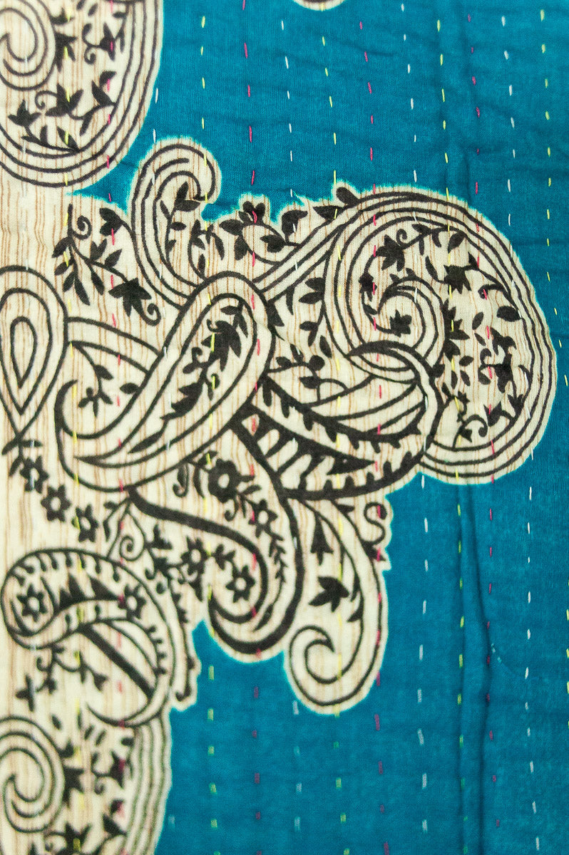 Dear No. 7 Kantha Baby Blanket