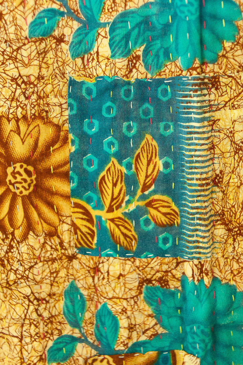 Dear No. 7 Kantha Baby Blanket