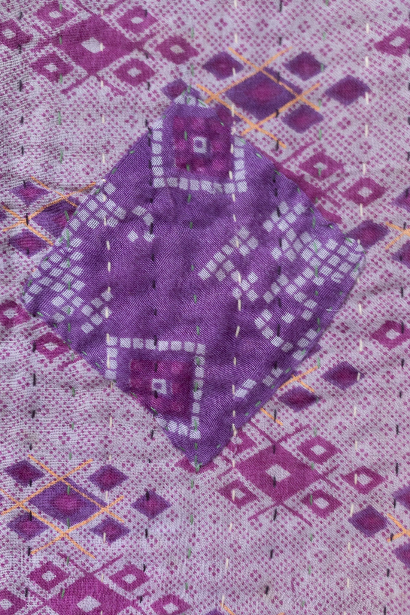 Deephearted Large Kantha Throw