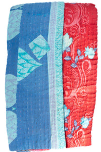 Deephearted Large Kantha Throw Blanket