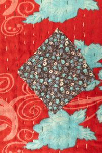 Deephearted Large Kantha Throw Blanket