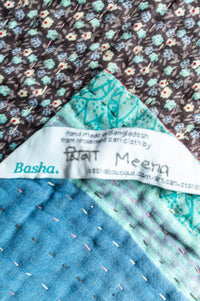 Deephearted Large Kantha Throw Blanket