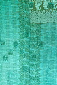 Deephearted Large Kantha Throw Blanket