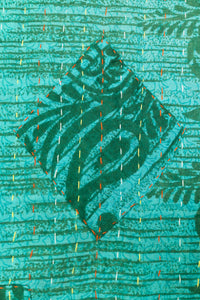 Deephearted Large Kantha Throw Blanket