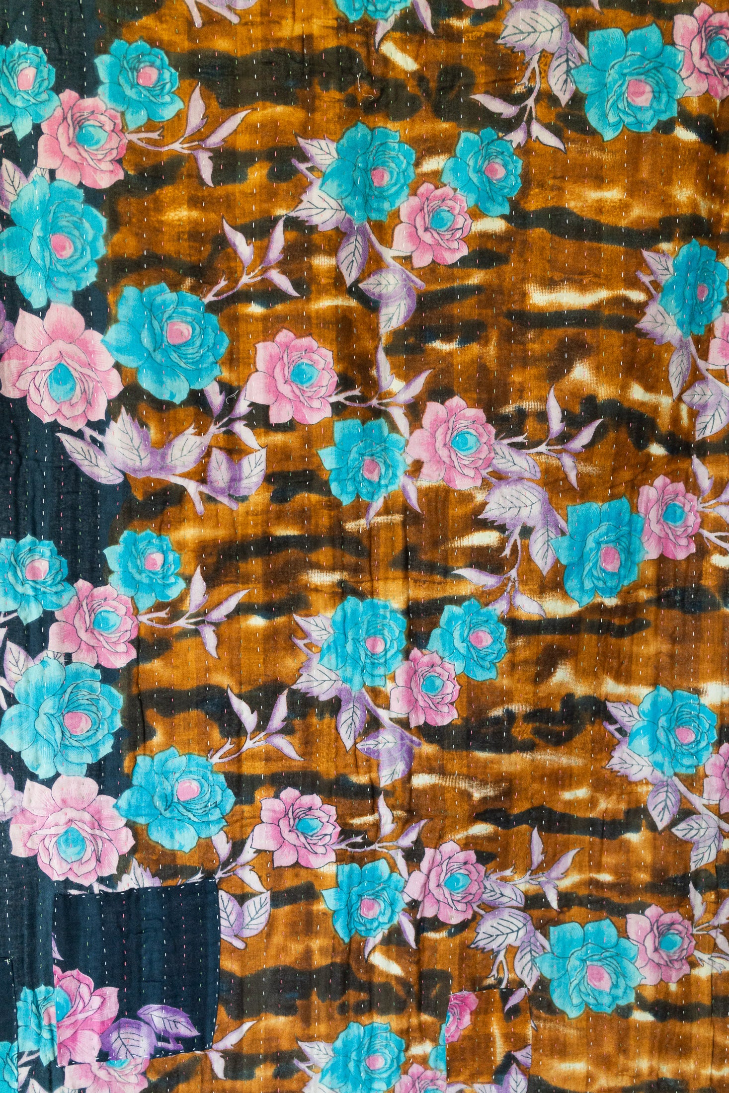 Delicate Kantha Throw