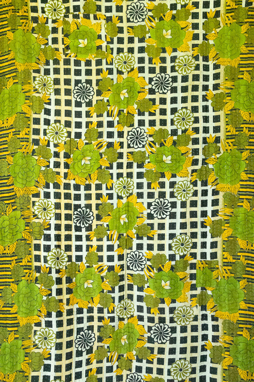 Delight Kantha Throw