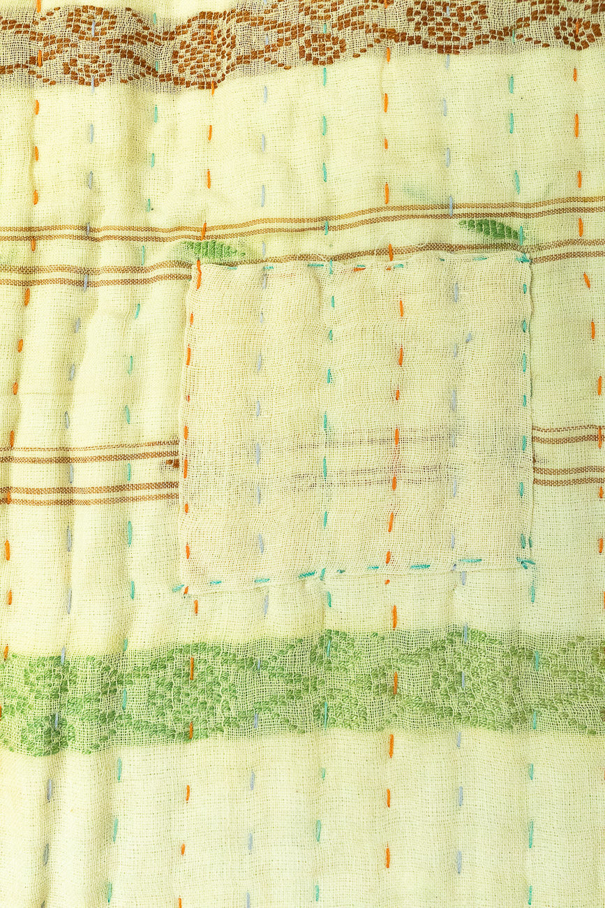 Delight Kantha Throw