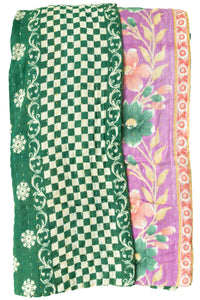 Delight Large Kantha Throw Blanket