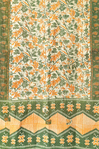 Kantha Throw Bed Quilt