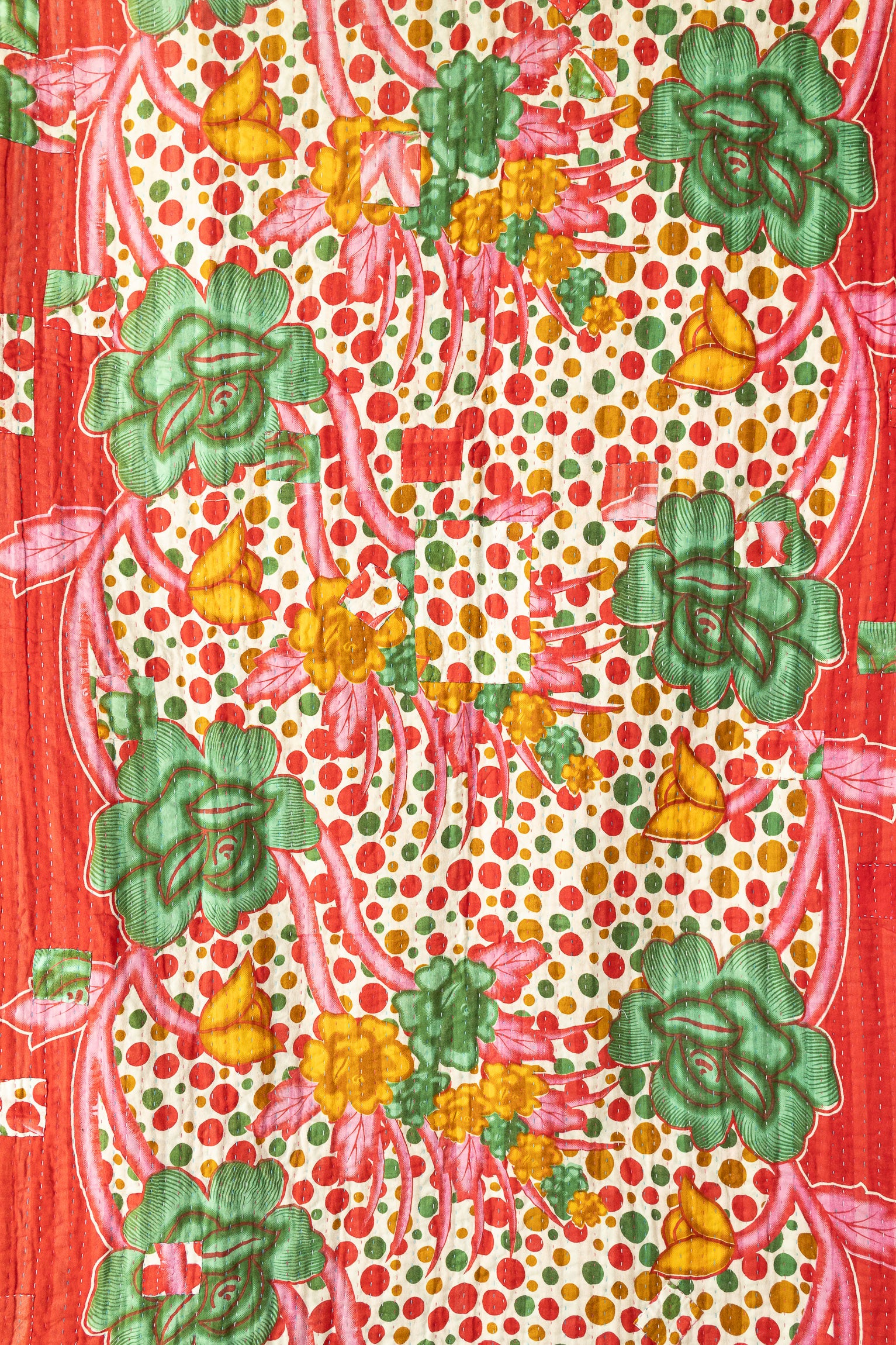Delight Kantha Throw