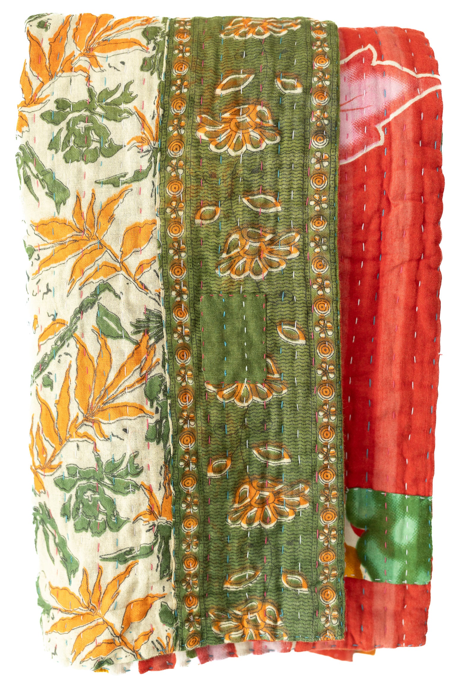 Delight Kantha Throw