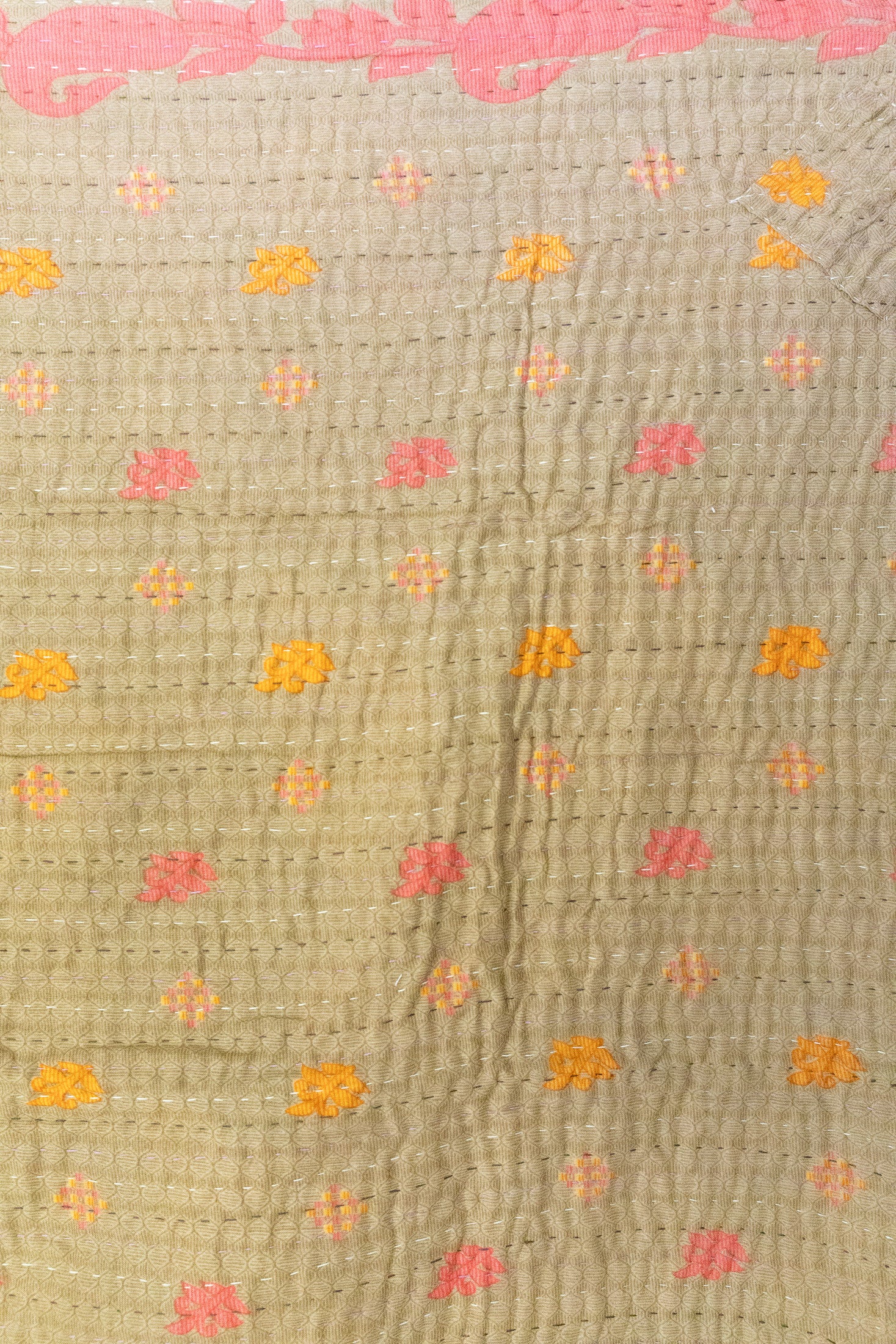 Delight No. 2 Mini Kantha Blanket