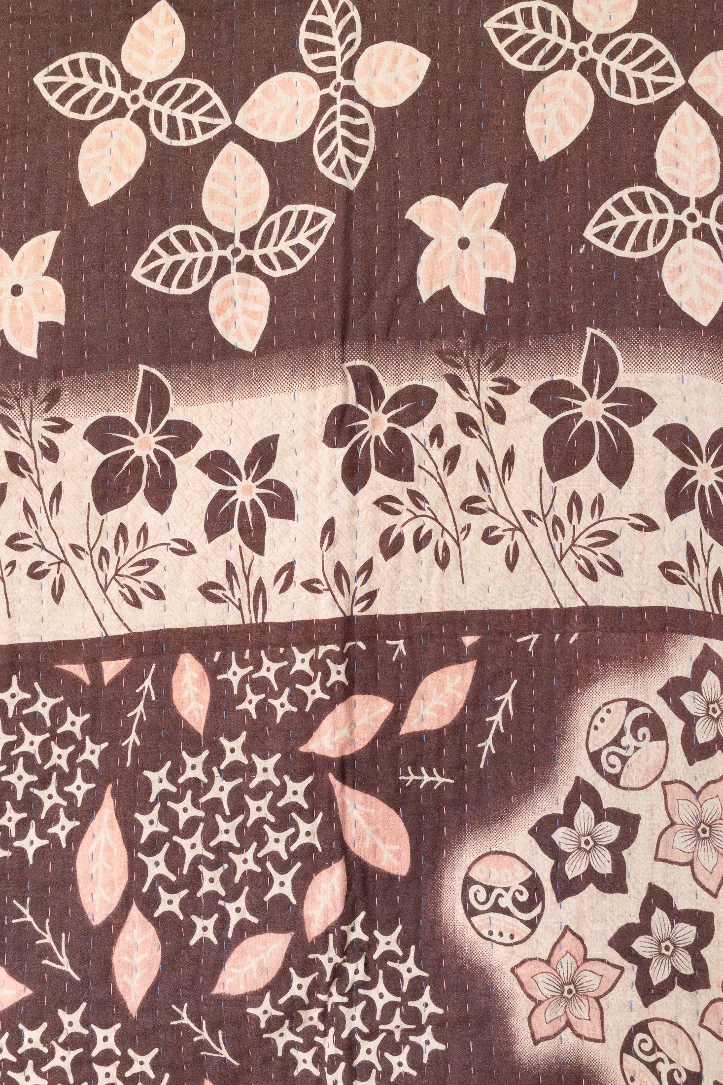 Delight No. 3 Mini Kantha Blanket