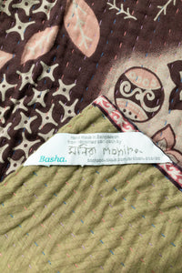 Delight No. 3 Mini Kantha Blanket