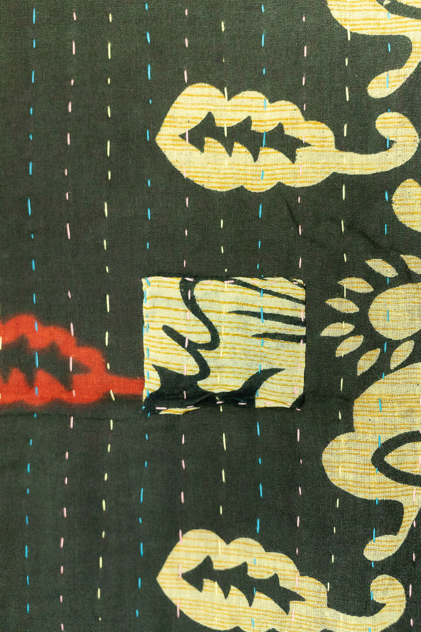 Devoted Kantha Throw