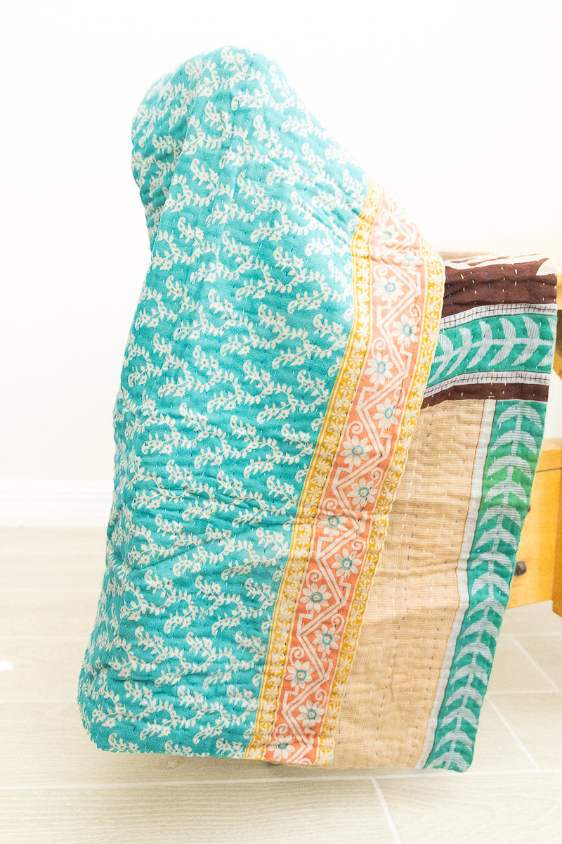 dignify Kantha Baby Blanket Quilt