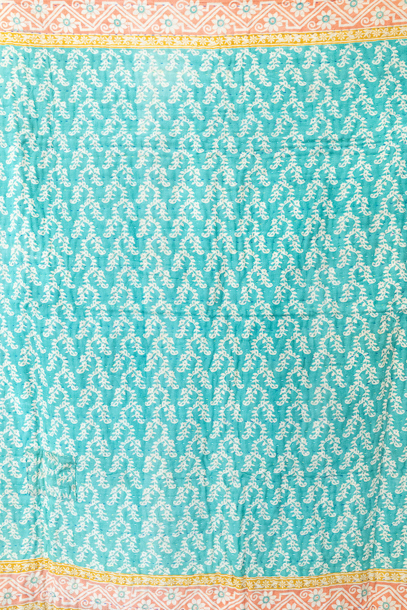 Adore No. 4 Kantha Baby Blanket