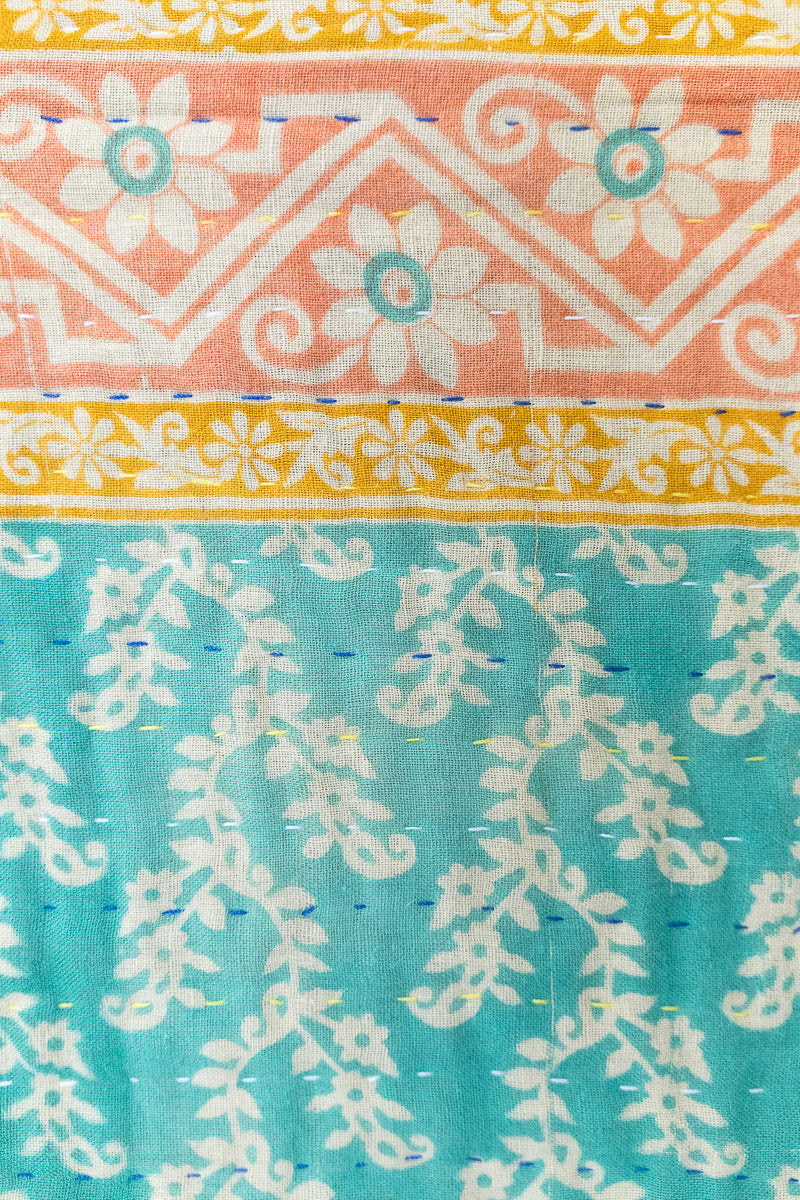 Adore No. 4 Kantha Baby Blanket