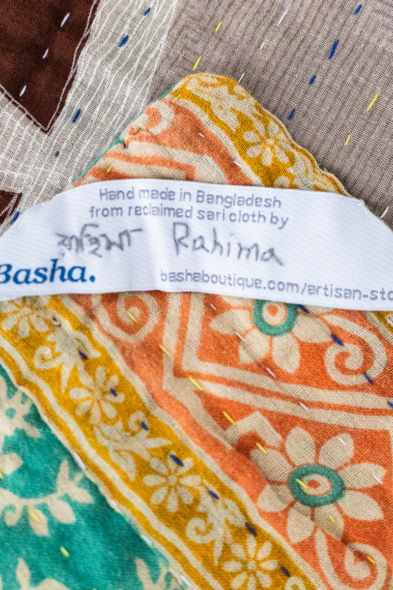 Adore No. 4 Kantha Baby Blanket