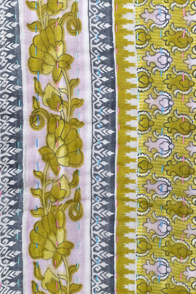 Dreamy No. 2 Kantha Baby Blanket