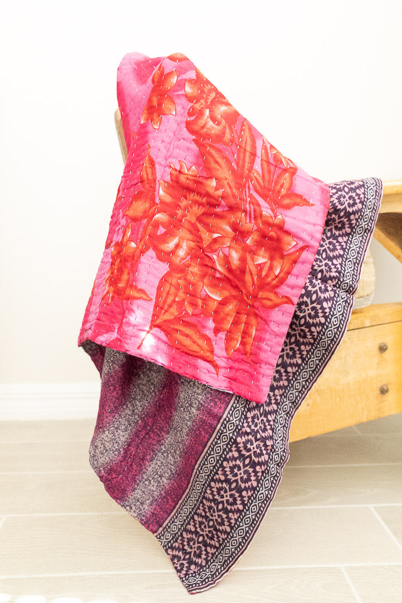 dignify Kantha Baby Blanket Quilt