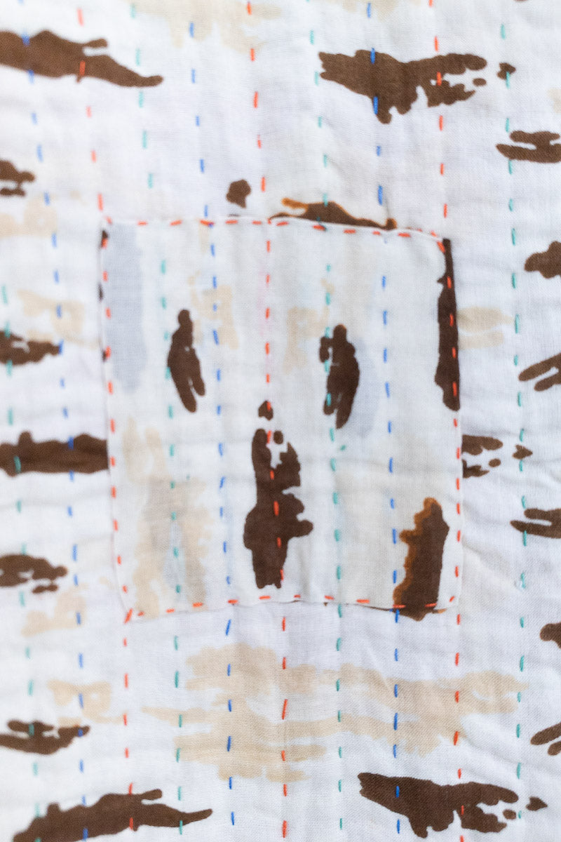 Treasure No. 5 Kantha Baby Blanket