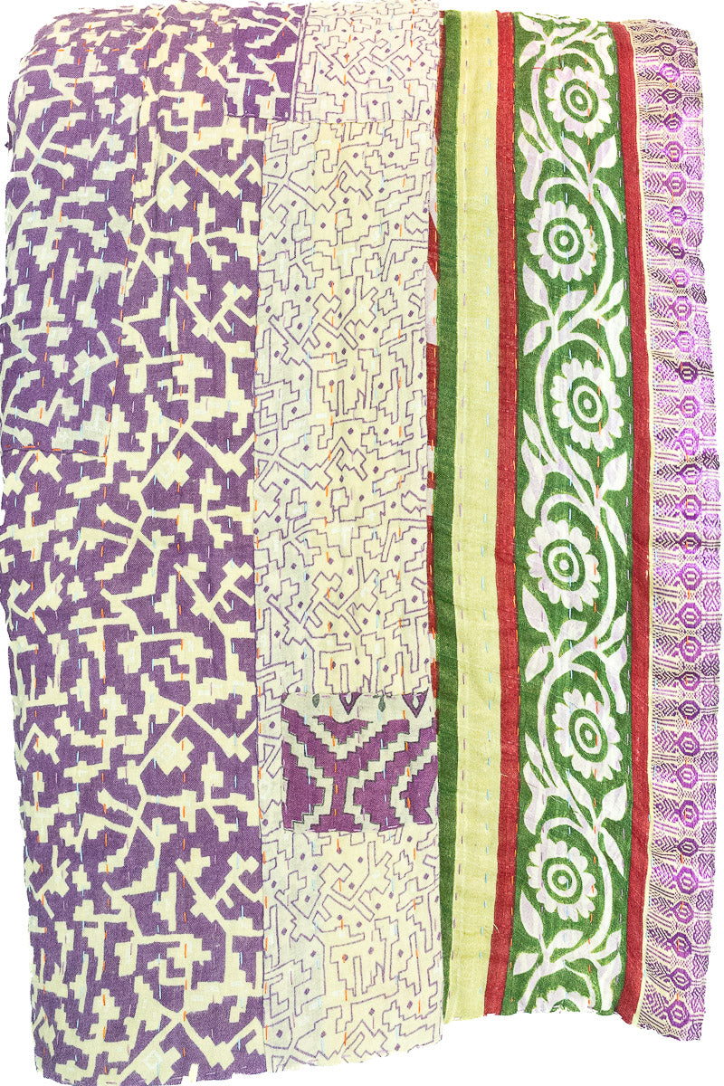 Assured Large Kantha Throw