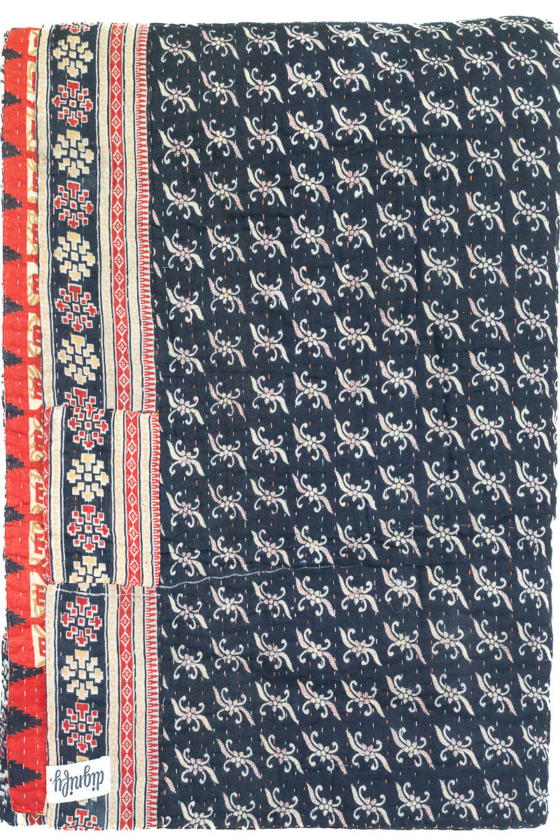 Earnest Large Kantha Throw