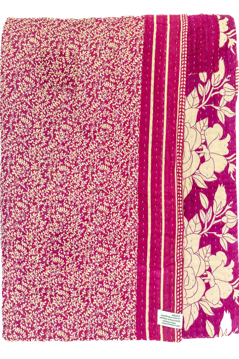 Hearth Large Kantha Throw