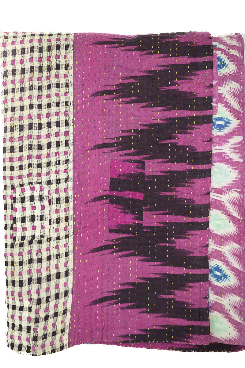 Mend Large Kantha Throw
