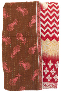 Kantha Throw Bed Quilt