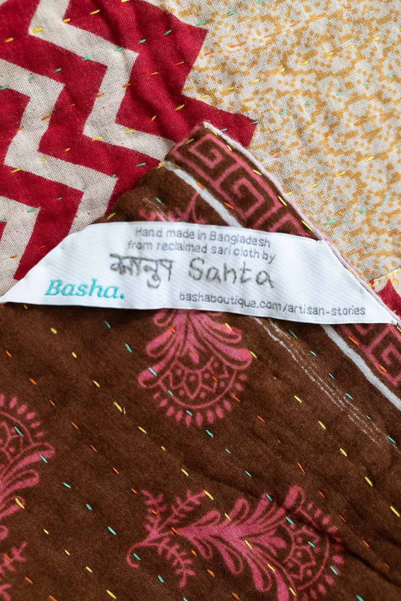 Aspire Kantha Throw