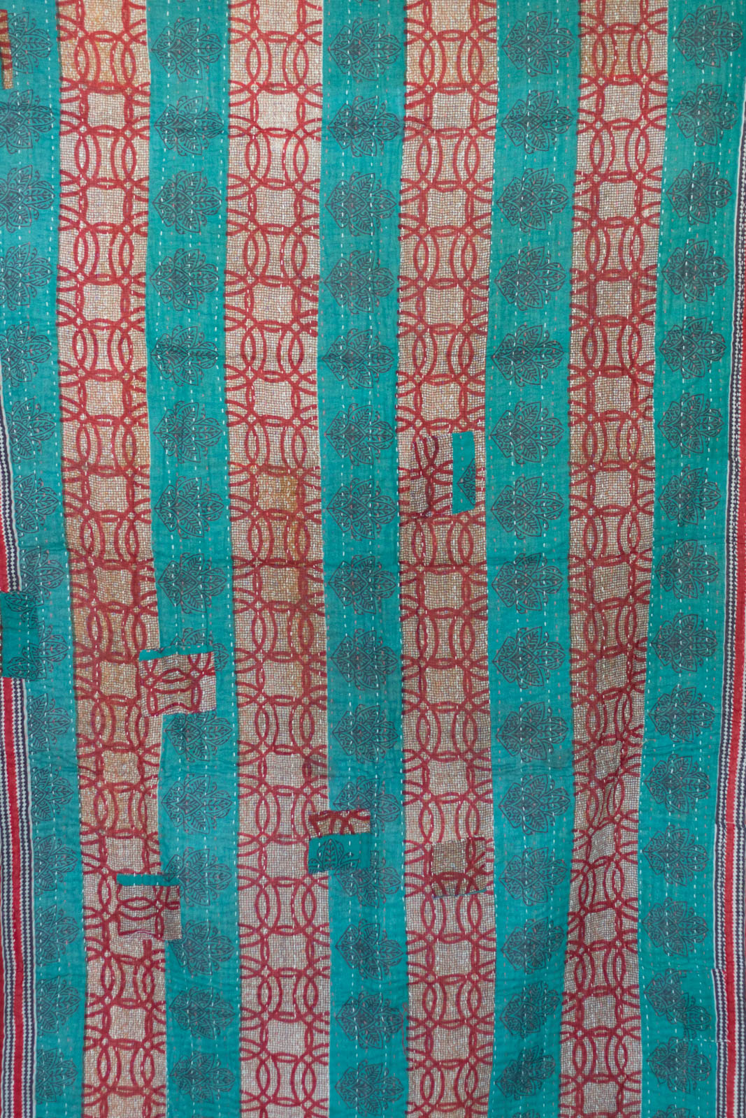 Pleasing Kantha Throw