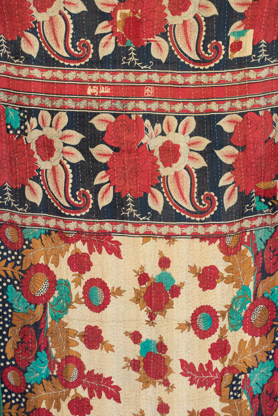 Pleasing Kantha Throw