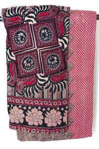 Kantha Throw Bed Quilt