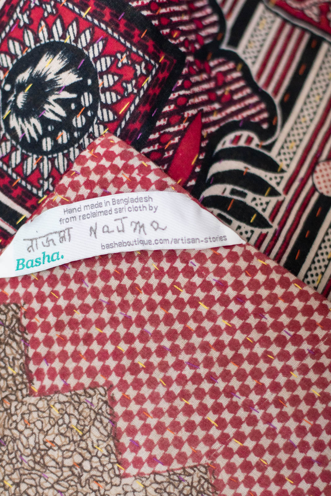 Principle Kantha Throw