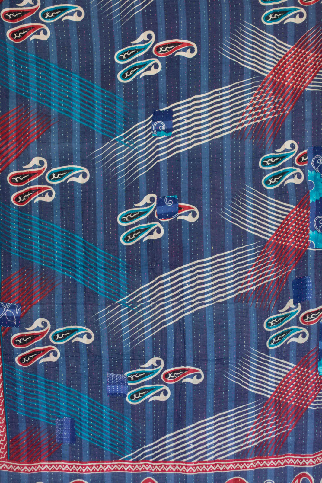Daring Kantha Throw