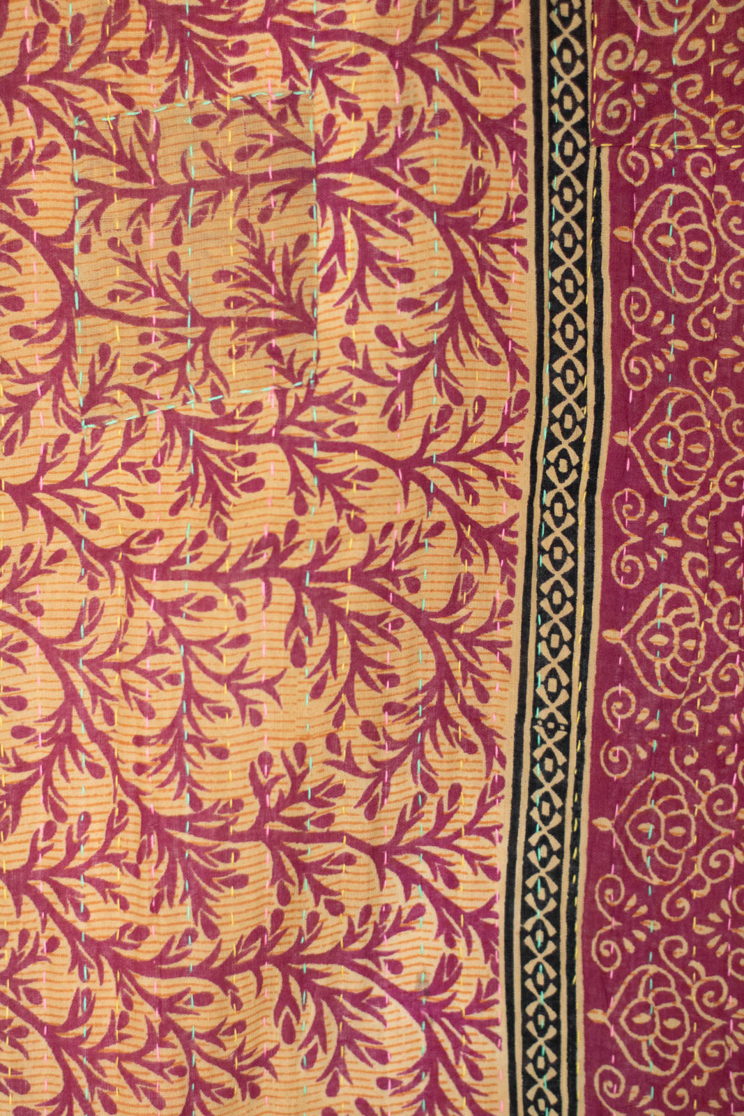 Feast Kantha Throw